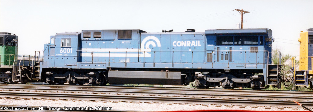 Conrail C39-8 6001